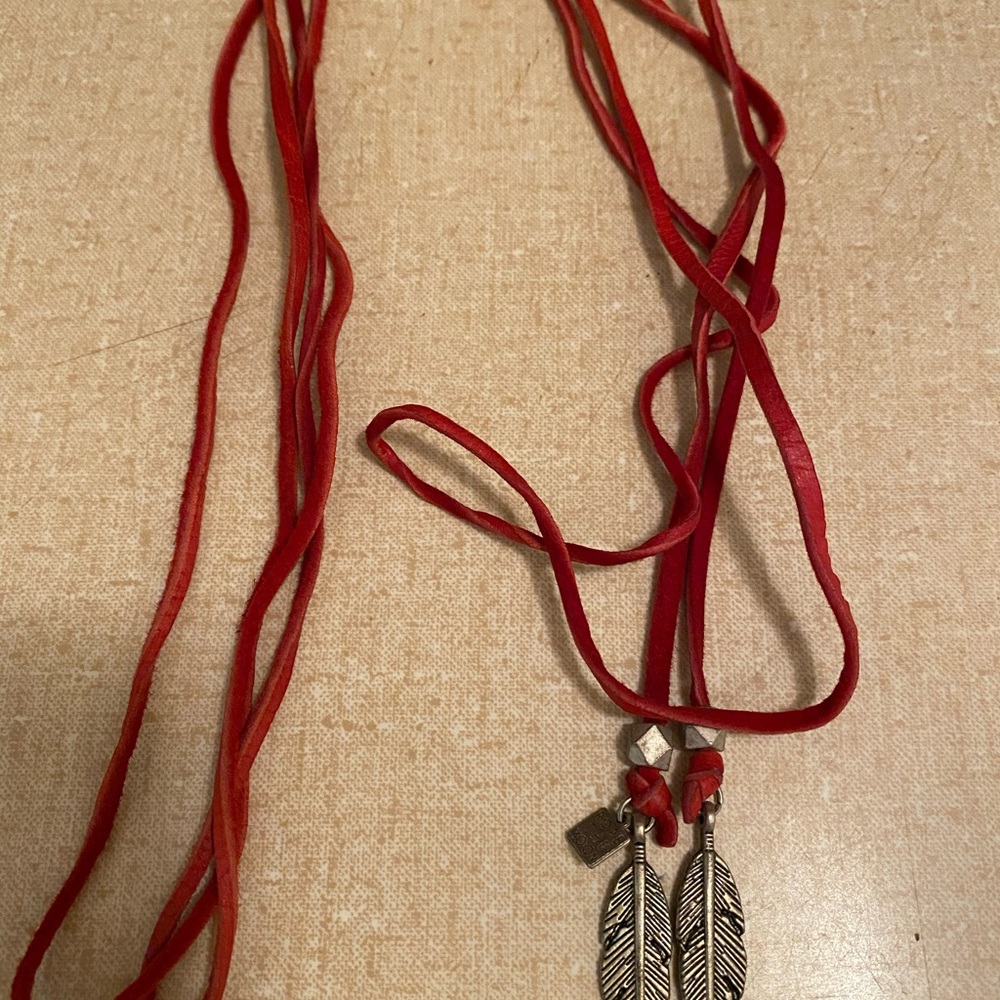 Red necklace